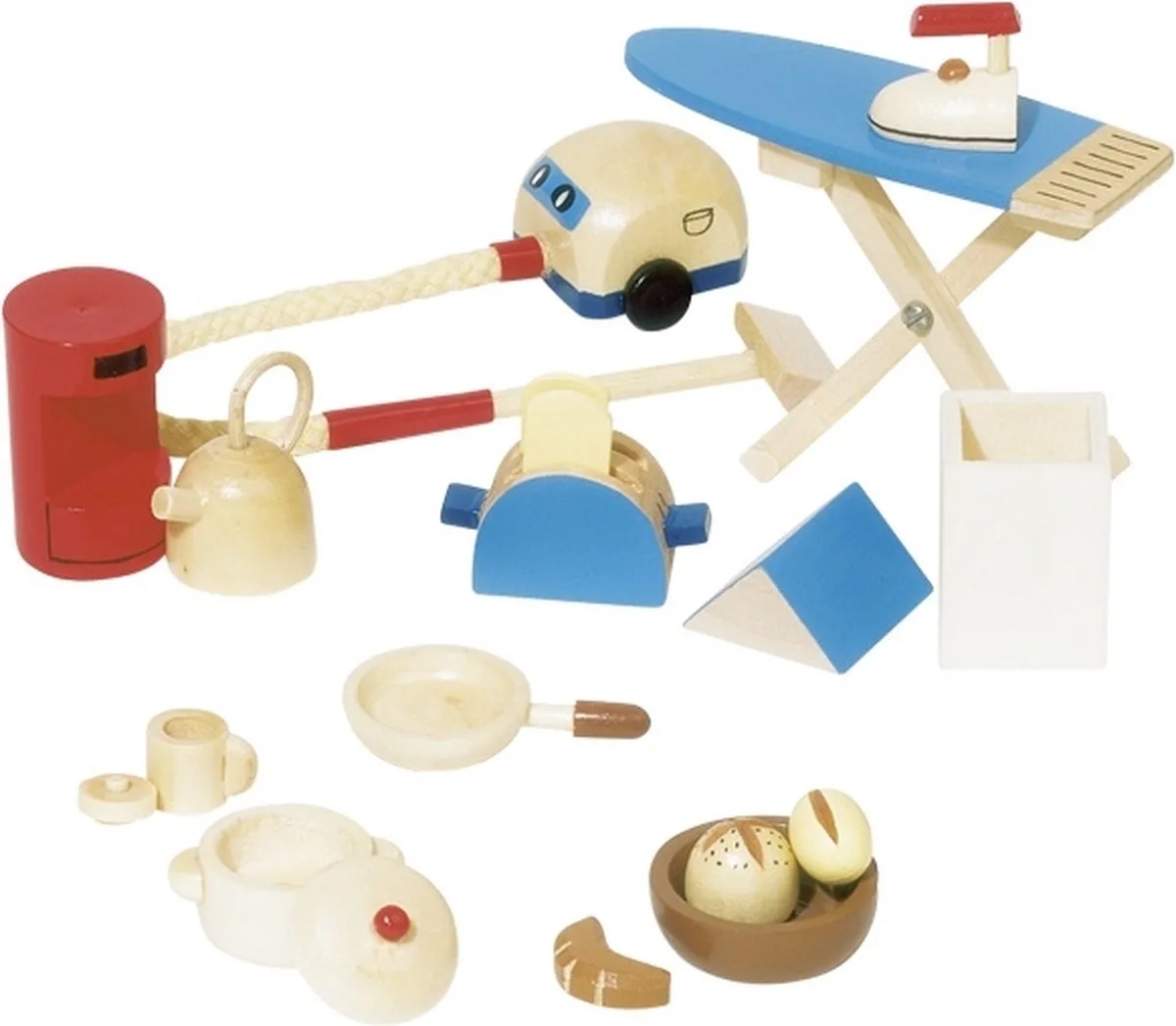 Poppenhuis - Keuken Accessoires de Goki en Multicolore – photo du produit