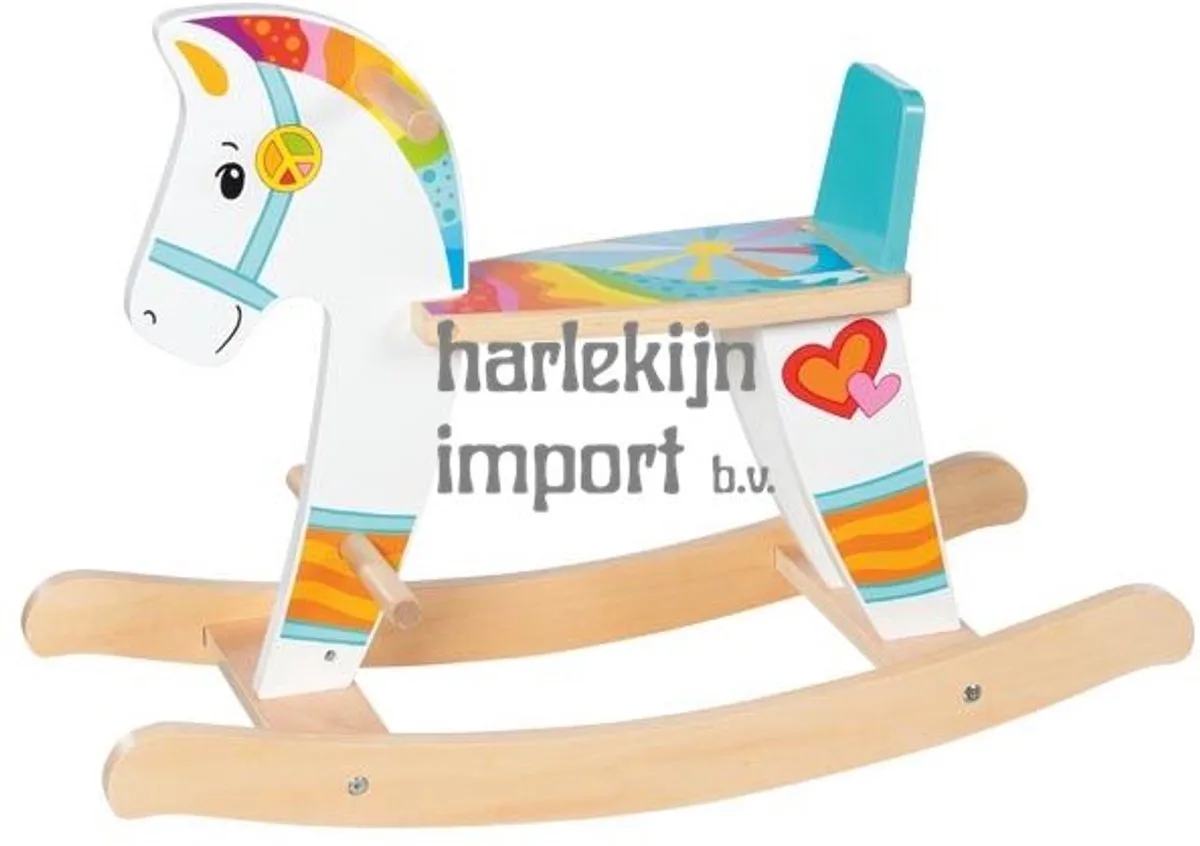 Rocking Horse van Goki in Meerkleurig – productfoto