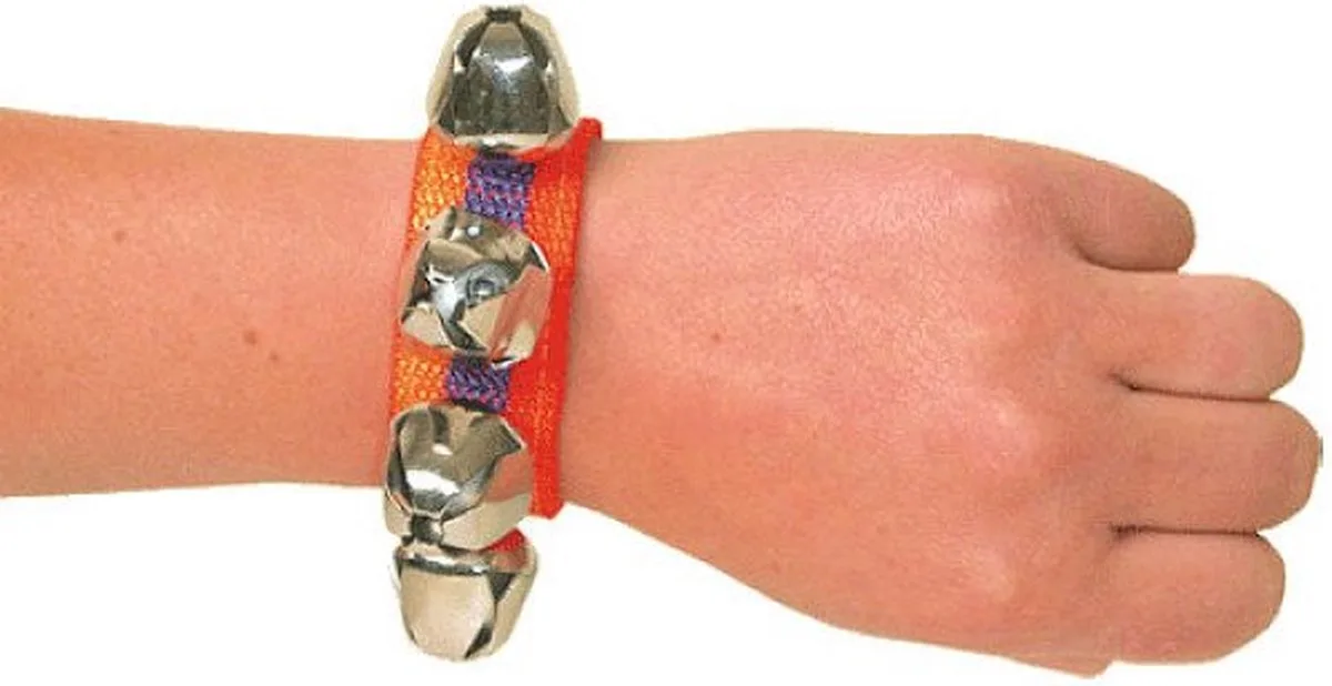 Speelgoedinstrument - Belletjesarmband - Muziek Maken - 3 Jaar de Goki en Multicolore – photo du produit