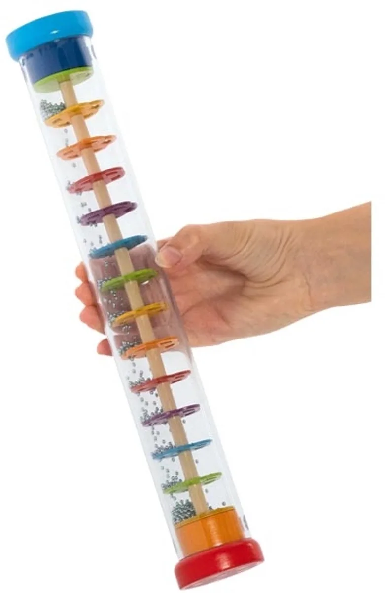 Speelgoedinstrument - Regenstaaf - Muziek Maken - 1 Jaar de Goki en Multicolore – photo du produit