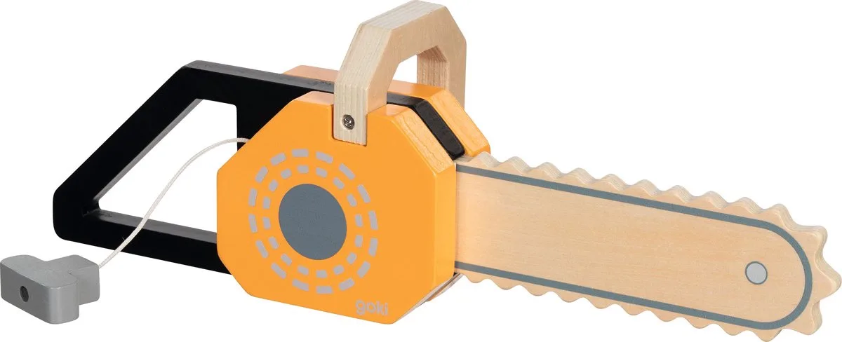 Speelwerktuigen - Kettingzaag - 33,5X7,6X11Cm - Met Beweging - 3 Jaar fra Goki i Flerfarvet – produktbillede