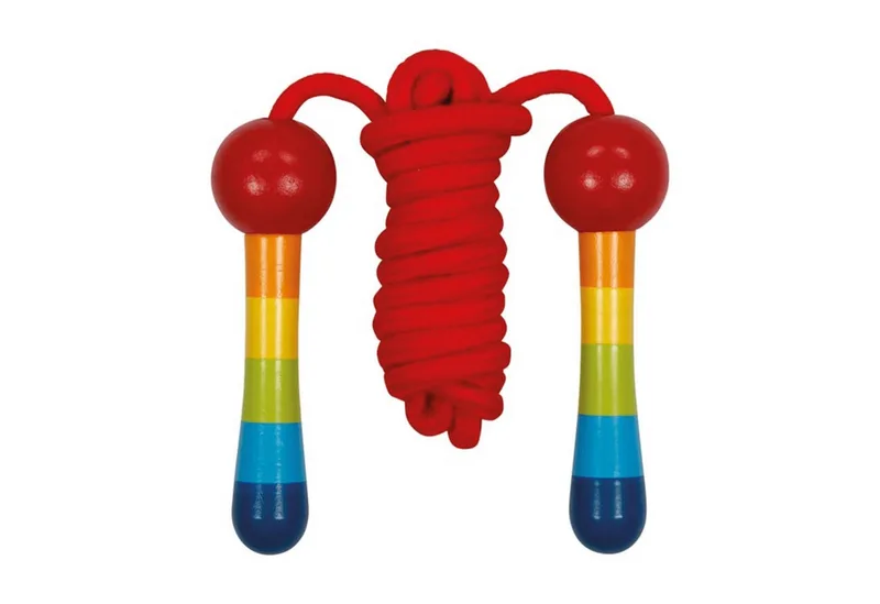 Spel goki springtouw regenboog van Goki – productfoto