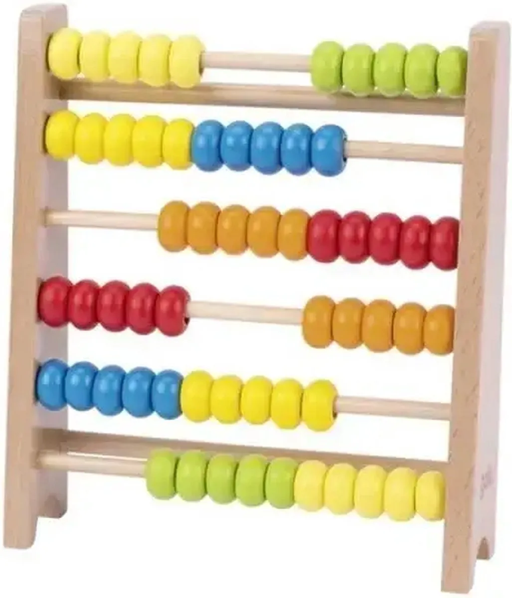 Telraam - Kleuren - 16X4,5X18Cm - Educatief - 4 Jaar van Goki in Meerkleurig – productfoto