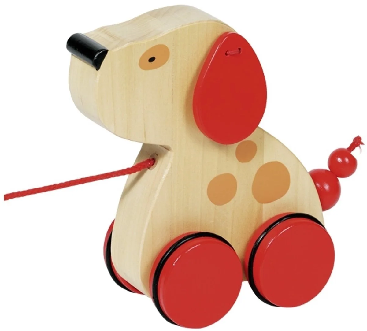 Trekdier - Hond Luhna van Goki in Rood – productfoto