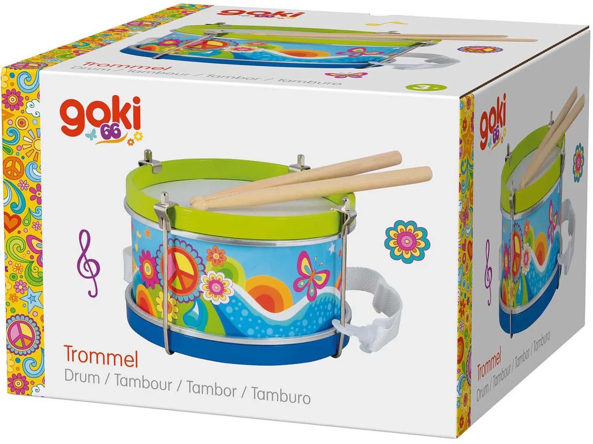 Trommel Bloemenweide by Goki in Multicolour – product photo