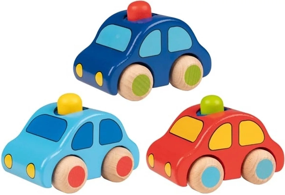 Vehicles with horn van Goki in Licht Blauw – productfoto