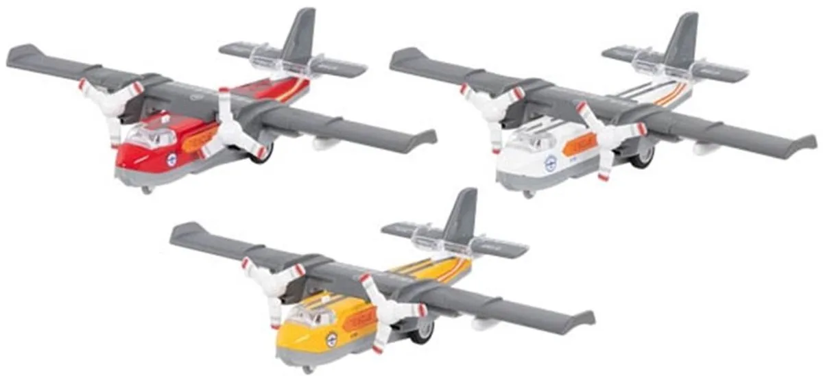 vliegtuig die-cast speelgoed vliegtuigje met metalen body. by Goki in Multicolour – product photo