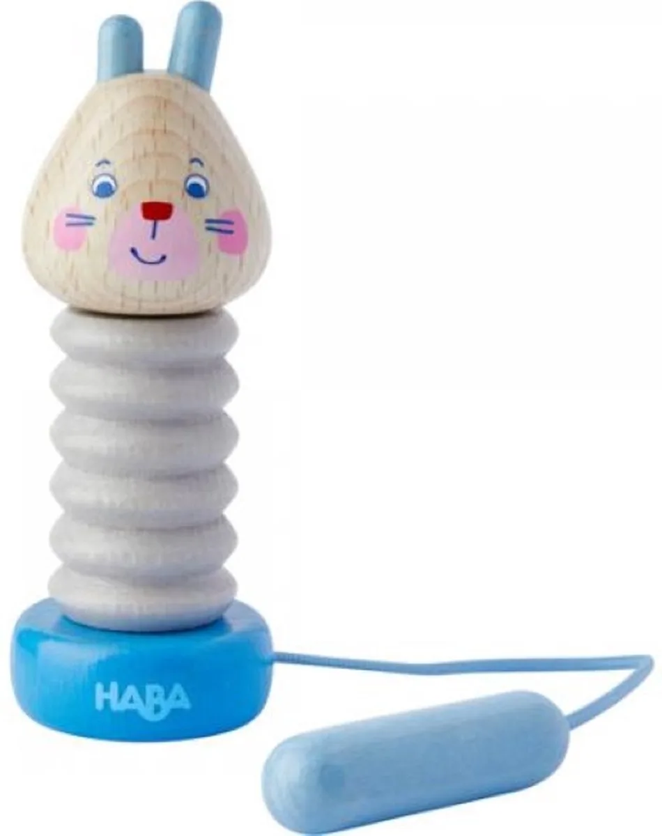 baby Klankhaas ratelpret - 306326 von HABA in Blau – Produktfoto