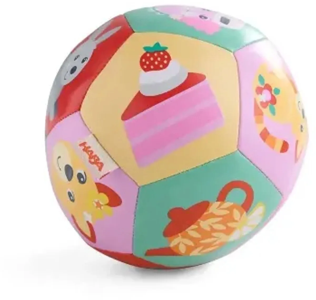 babybal [0,5 jaar +] Tea Party - 13 cm doorsnede van HABA – productfoto