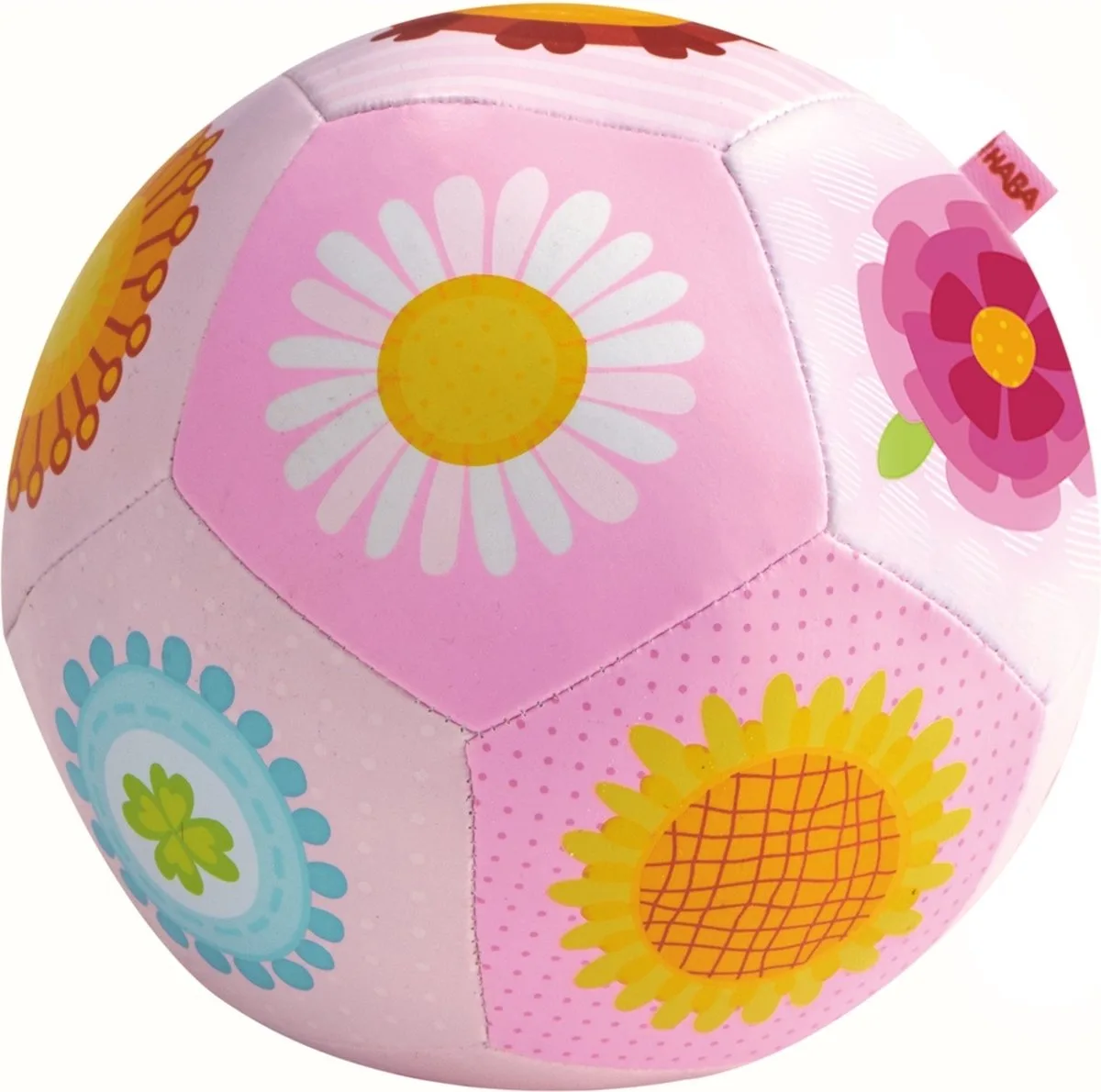 Babybal - Toverbloemen van HABA in Roze – productfoto