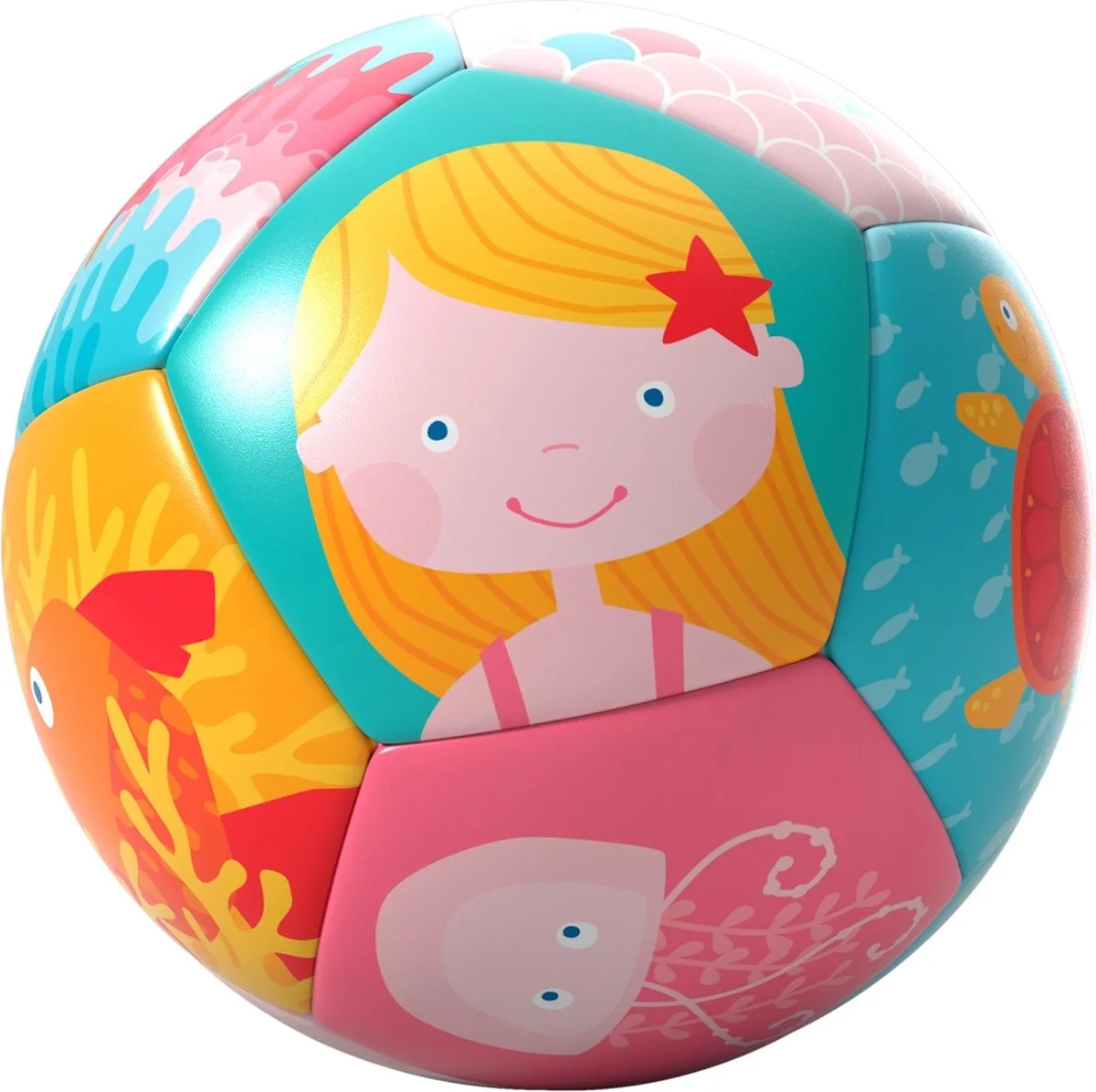 Babybal Zeemeermin - 11 cm van HABA in Meerkleurig – productfoto