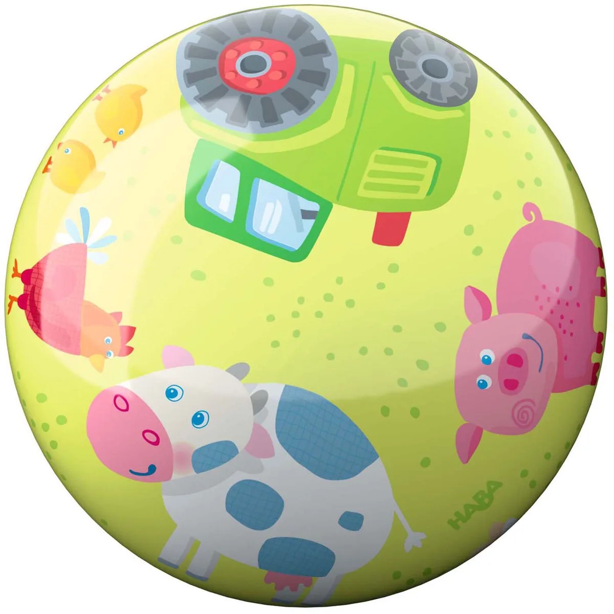 Ball Bauernhof-Tiere 22cm von HABA in Mehrfarbig – Produktfoto