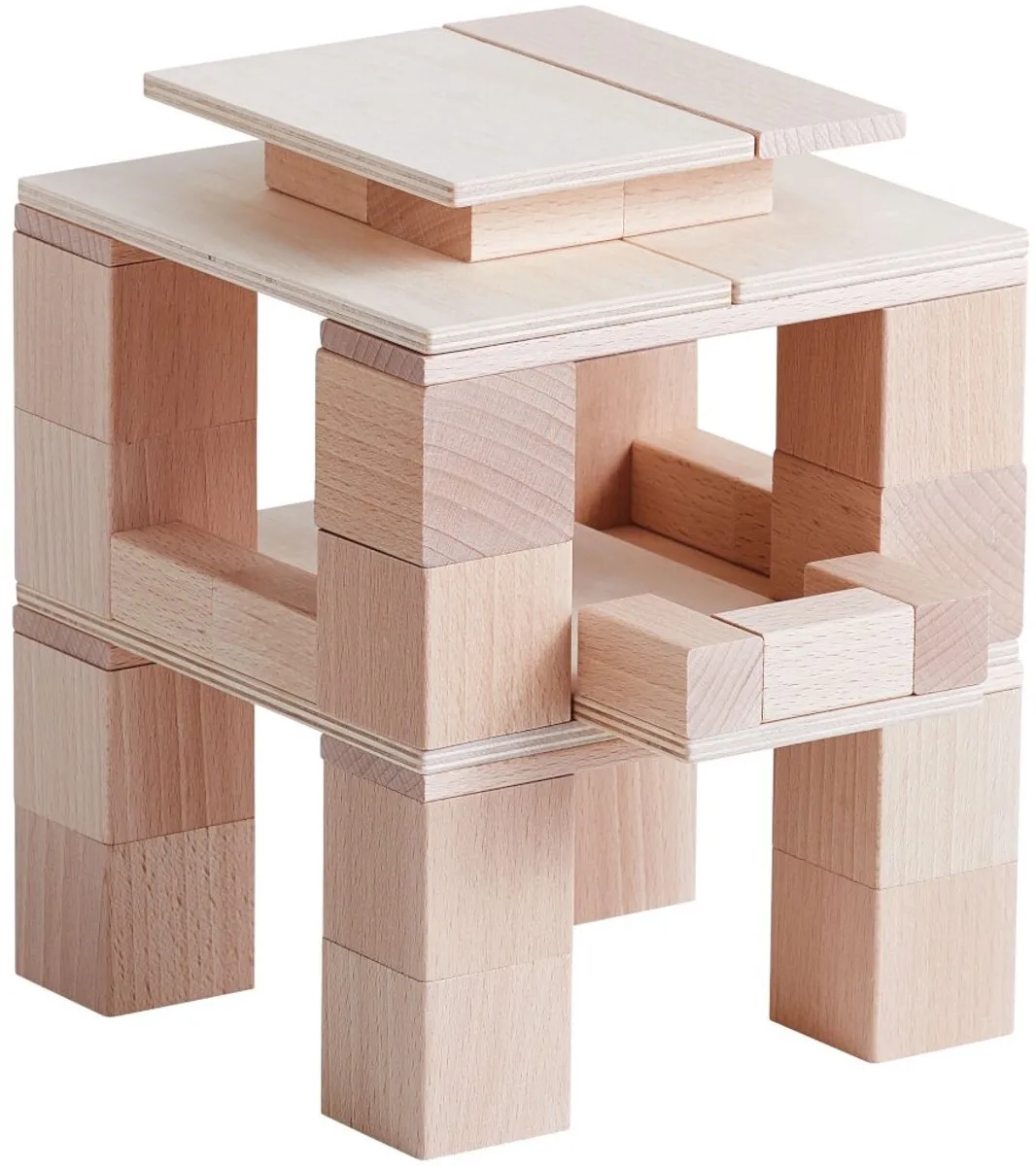 Bouwsteensysteem Clever-Up! 3.0 von HABA in Blank – Produktfoto
