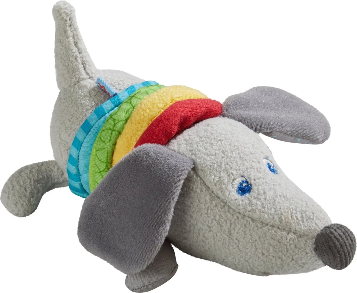 Bromfiguur Dashond Junior 19 X 8 Cm Polyester von HABA in Grau – Produktfoto