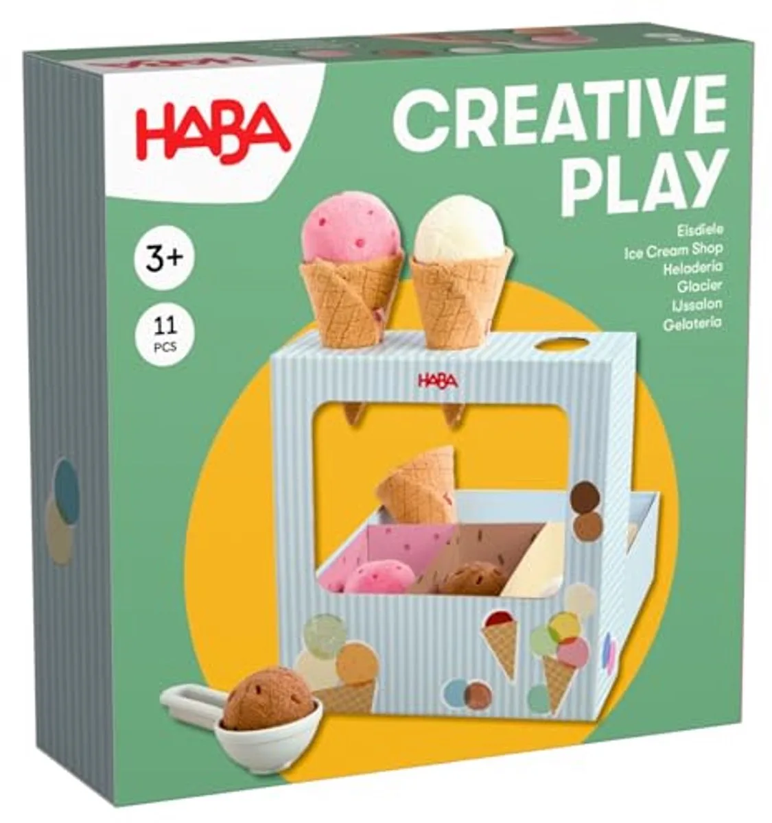 Eisdiele Creative Play von HABA in Mehrfarbig – Produktfoto