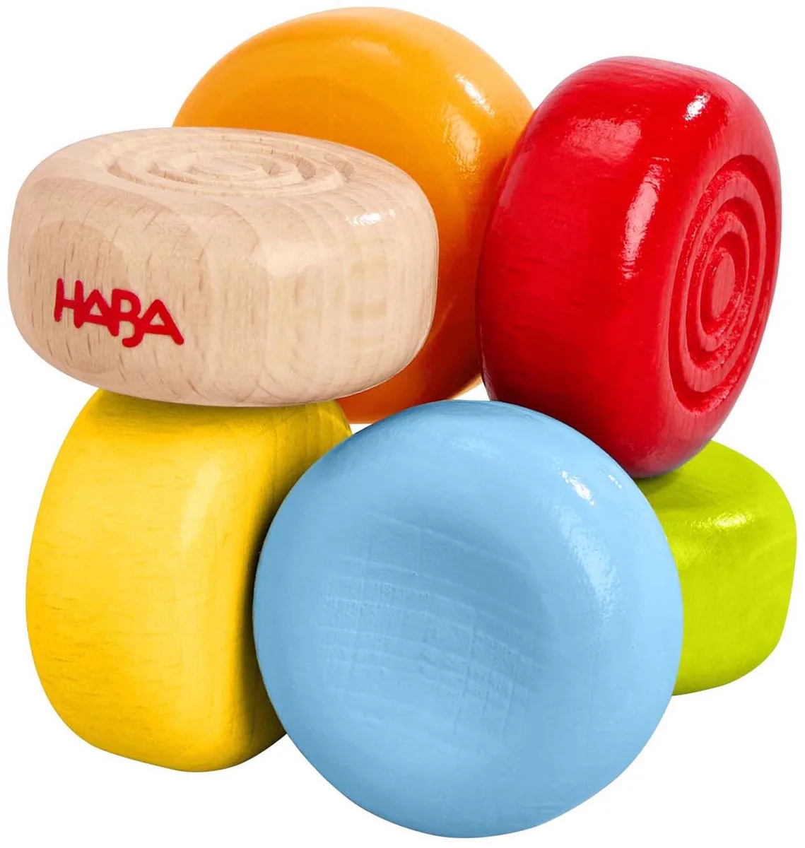 Grijpspeeltje Drops von HABA in Mehrfarbig – Produktfoto