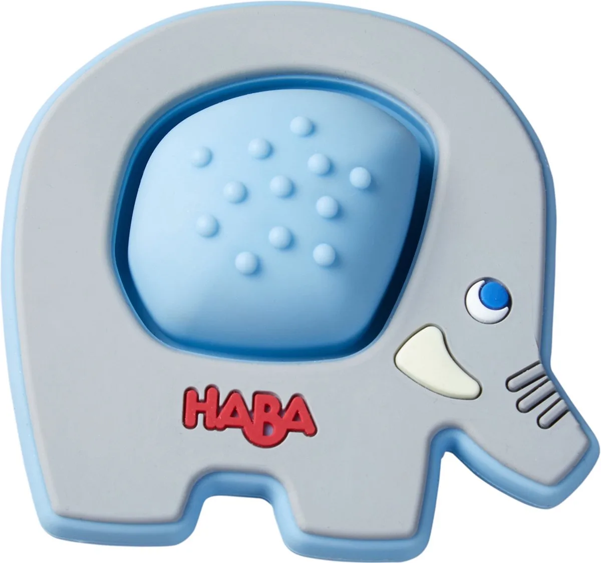 grijpspeeltje Olifant Plop von HABA in Grau – Produktfoto