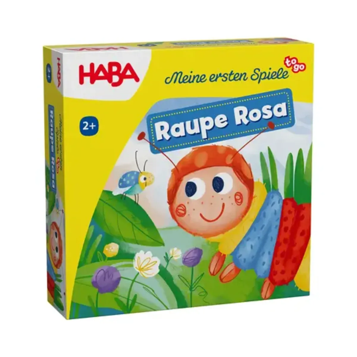 HABA 2013167001 Meine ersten Spiele to go - Raupe Rosa fra HABA – produktbillede