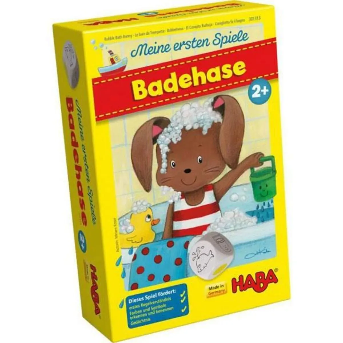 HABA 301313 Meine ersten Spiele Badehase fra HABA – produktbillede