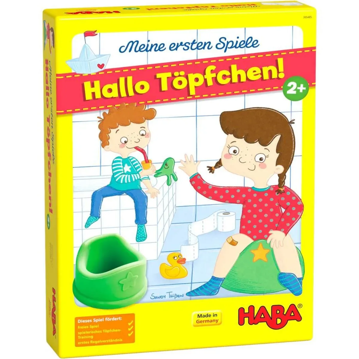 HABA 305485 Meine ersten Spiele Hallo Töpfchen! von HABA – Produktfoto