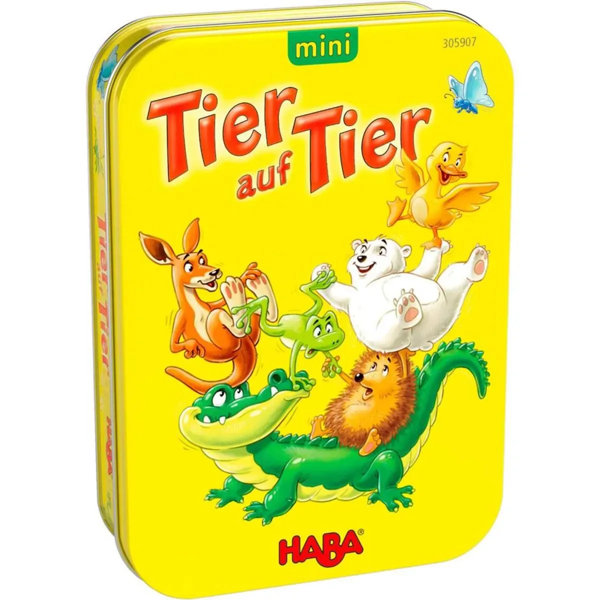 HABA 305907 Kinderspiel mini Tier auf Tier by HABA – product photo