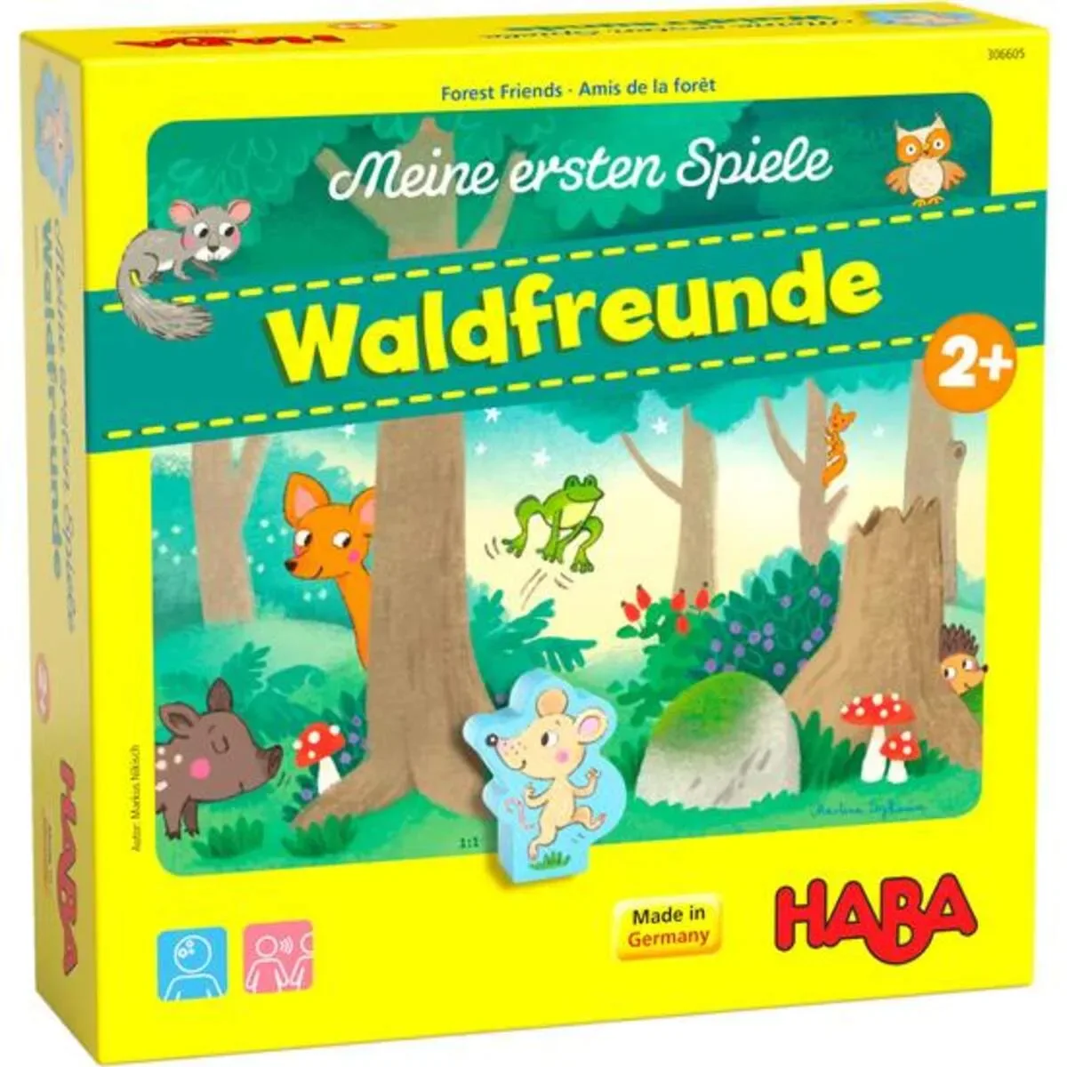 HABA 306605 Meine ersten Spiele Waldfreunde by HABA – product photo
