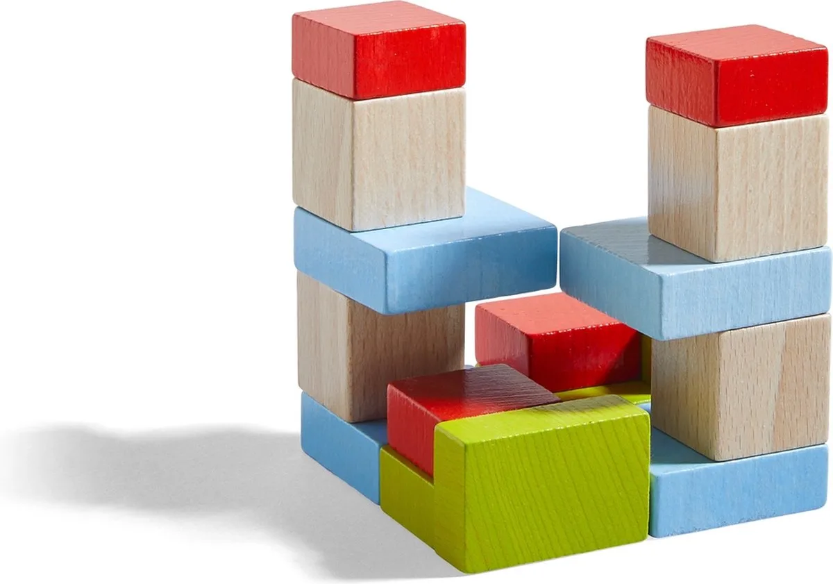HABA 3D compositiespel Vier keer vier de HABA en Multicolore – photo du produit