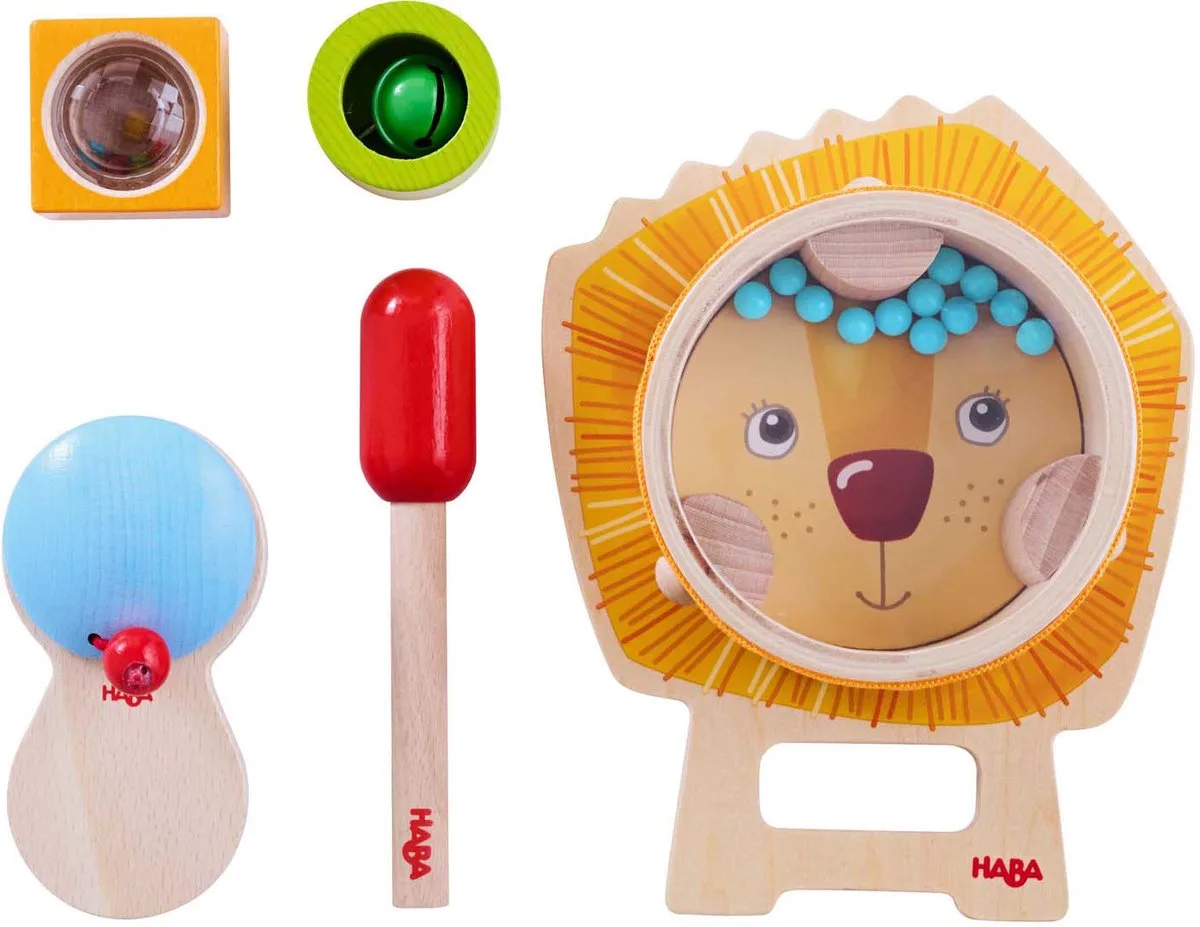 Klankenspeelset Leeuwenkracht von HABA in Mehrfarbig – Produktfoto