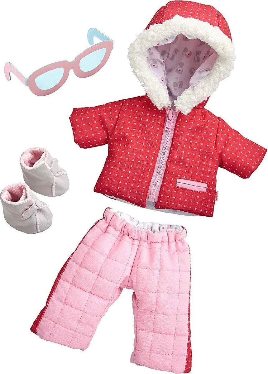 Kledingset Winterpret (30 cm) från HABA i Flerfärgad – produktbild
