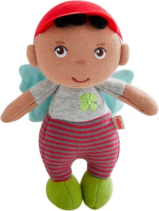 knuffel Beschermengel Oskar 15 cm - zachte pop voor kinderen. van HABA in Meerkleurig – productfoto 2 van 5