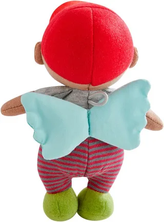 knuffel Beschermengel Oskar 15 cm - zachte pop voor kinderen. van HABA in Meerkleurig – productfoto 3 van 5