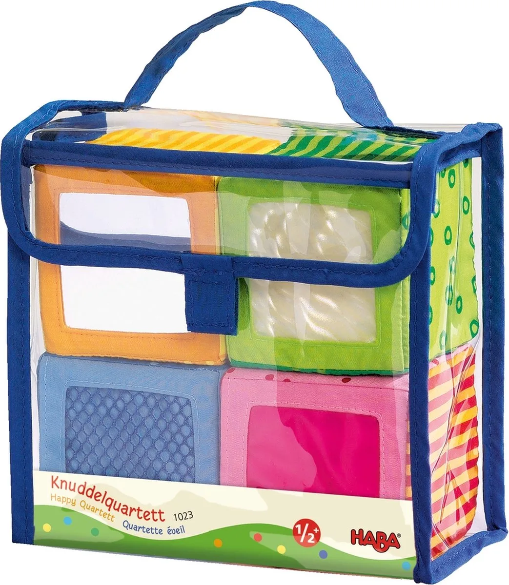 Knuffelkwartet fra HABA i Flerfarvet – produktbillede