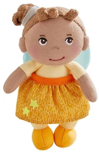 knuffelpop beschermengel Holly 15 cm - zachte pop voor baby's. van HABA in Meerkleurig – productfoto 1 van 5