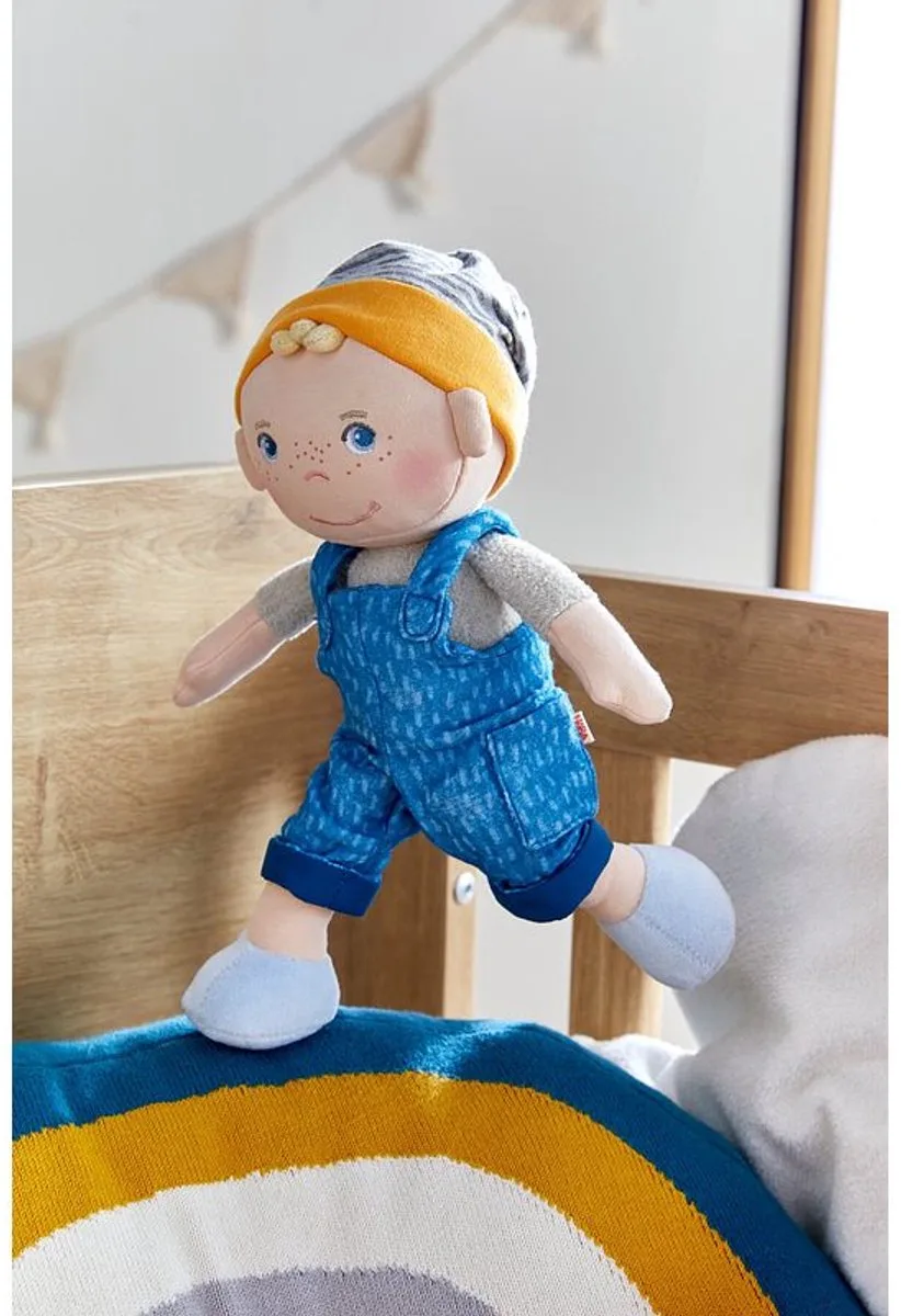 Kuschelpuppe Lasse 25cm von HABA in Mehrfarbig – Produktfoto