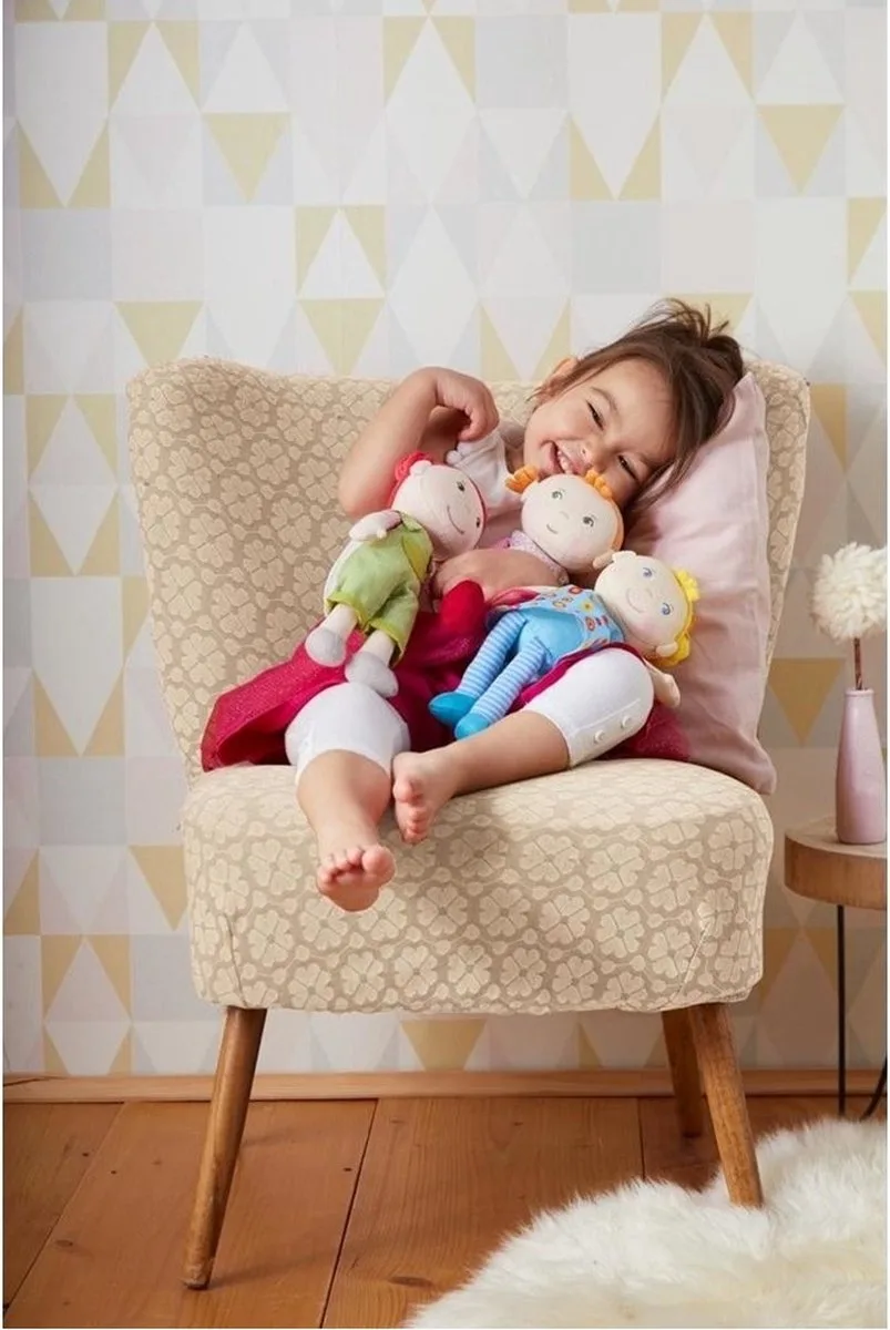 Knuffelpop Roya van HABA in Meerkleurig – productfoto