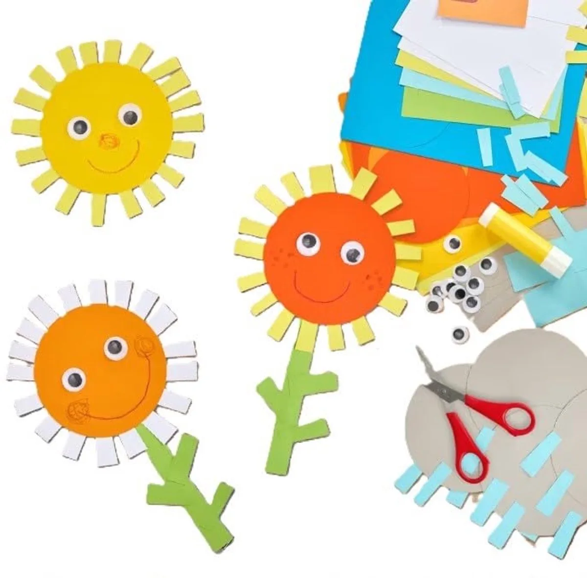 knutselset - creatieve knipset lente voor kinderen. by HABA in Multicolour – product photo