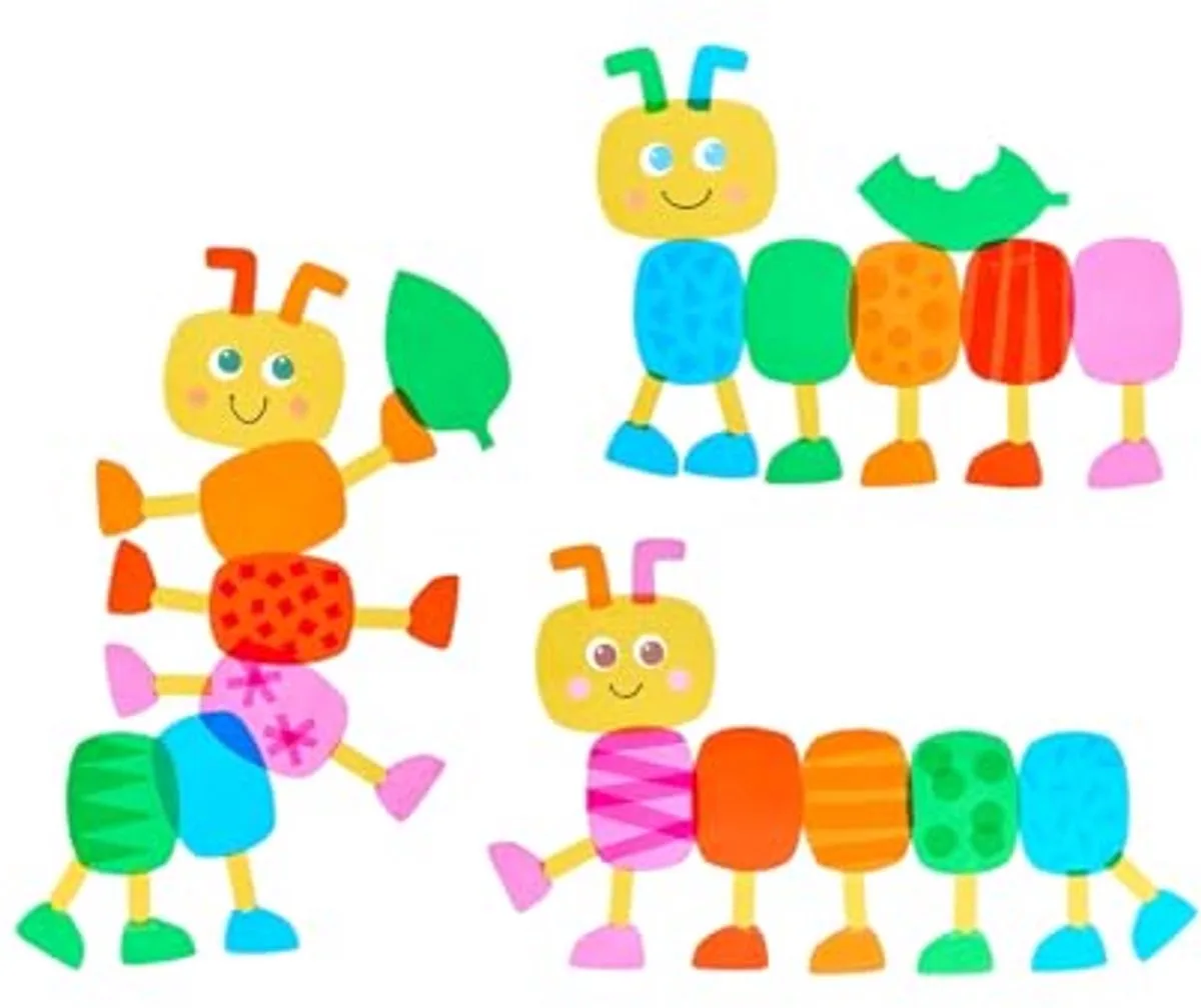knutselset raamdecoratie - creatieve raamstickers voor kinderen. von HABA in Mehrfarbig – Produktfoto