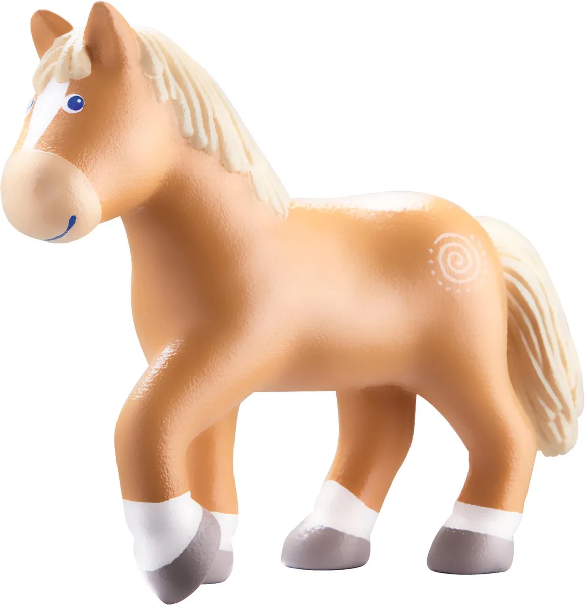 Little Friends - Poppenhuispop Paard Leopold van HABA in Bruin – productfoto