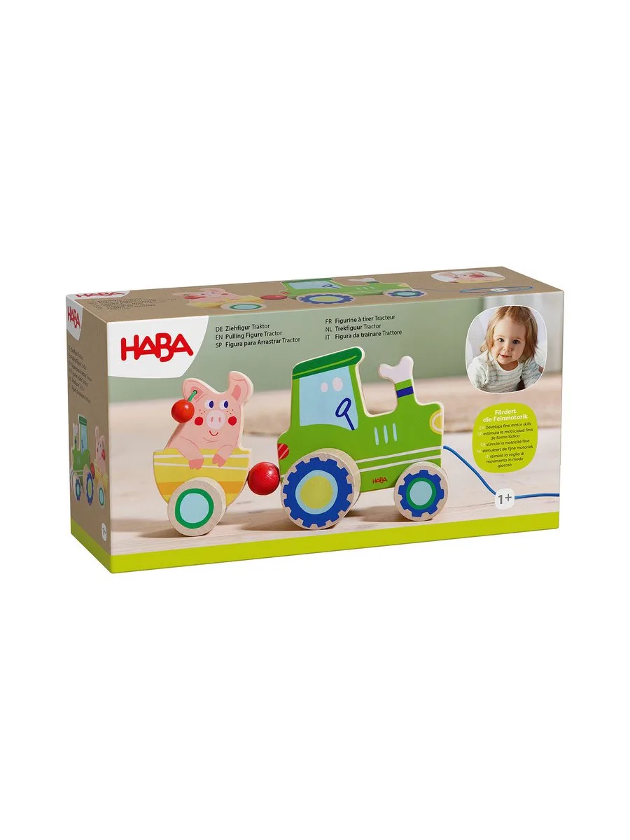 Nachziehspielzeug Ziehfigur Elefanten by HABA in Multicolour – product photo