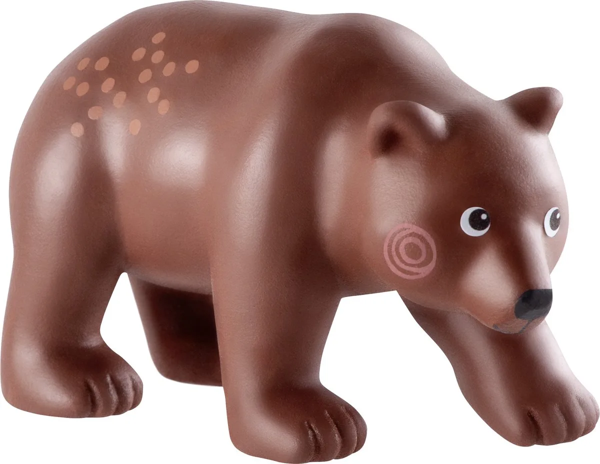 Poppenhuisdier - Bruine beer - Little Friends de HABA en Multicolore – photo du produit