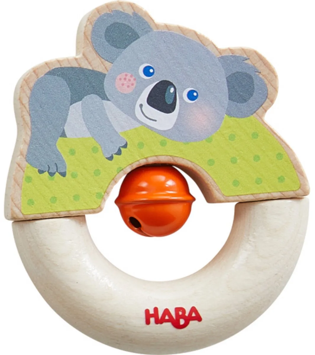 Rammelaar - Koala från HABA i Flerfärgad – produktbild