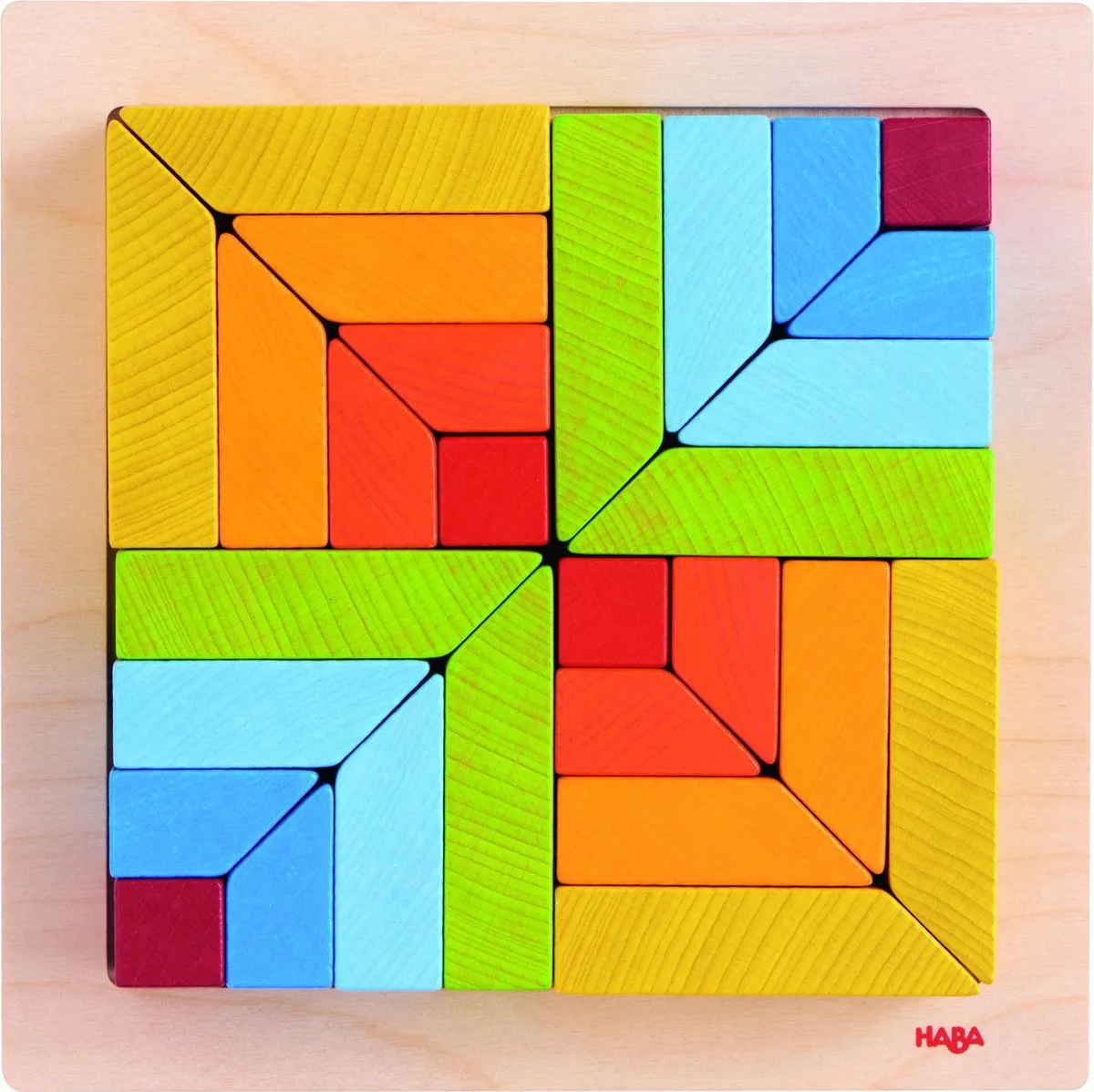 Spel - Compositiespel - Creatieve stenen - 2+ från HABA i Flerfärgad – produktbild
