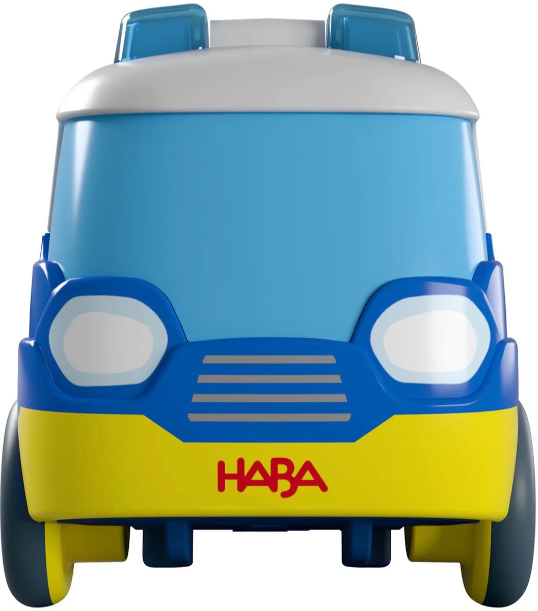 Spielzeug-Auto Einsatzfahrzeuge Bundle de HABA en Jaune – photo du produit