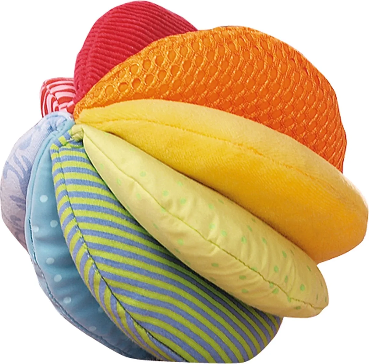 Stoffball Stoffball Regenbogen, unisex neutral von HABA in Mehrfarbig – Produktfoto