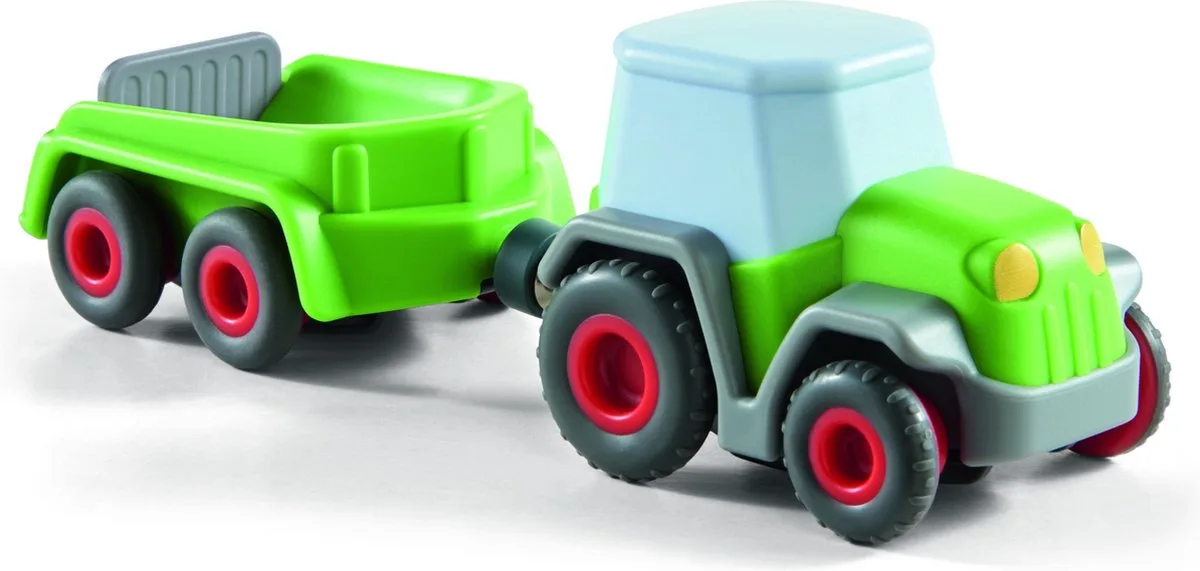 Tractor with trailer de HABA en Multicolore – photo du produit