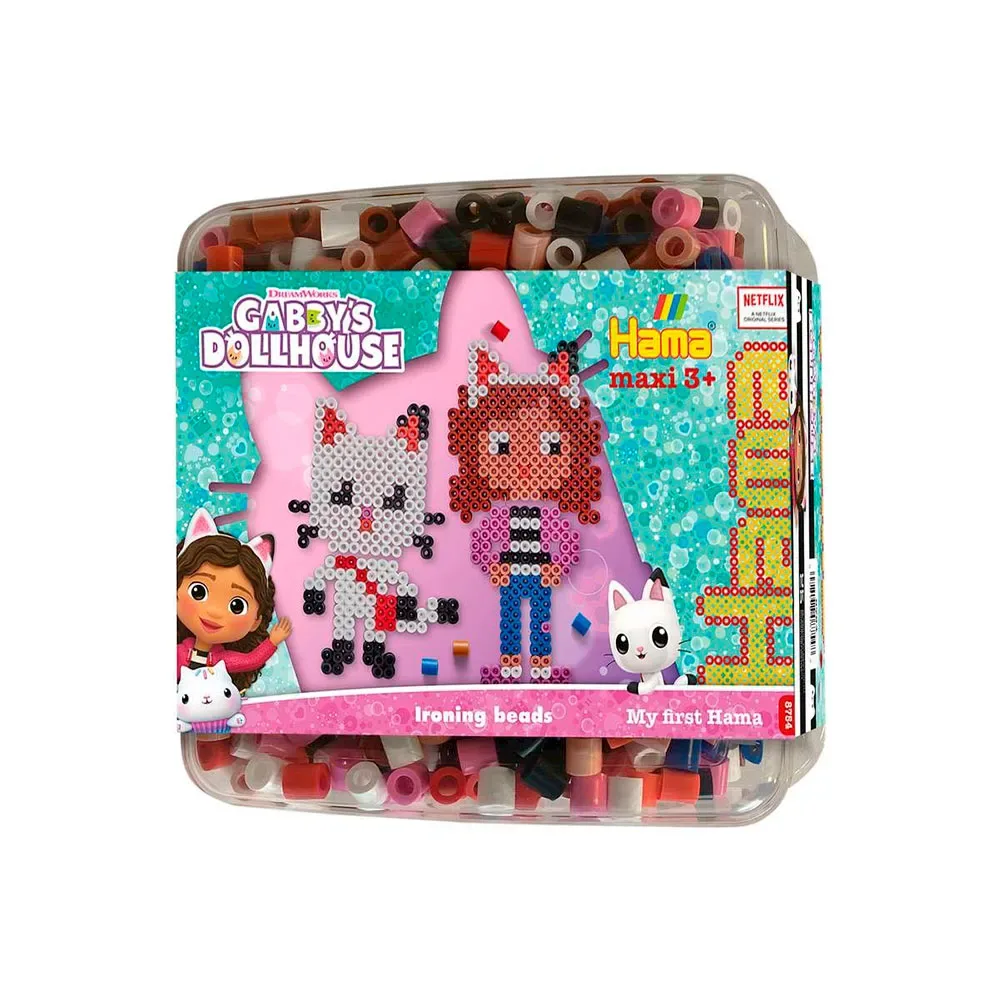 Gabby´s Dollhouse Maxi Beads Byggespil fra Hama Beads – produktbillede