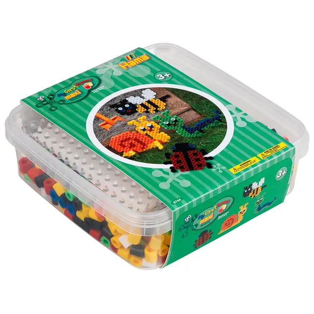 Pegboard In Box Maxi Beads Bauspiel