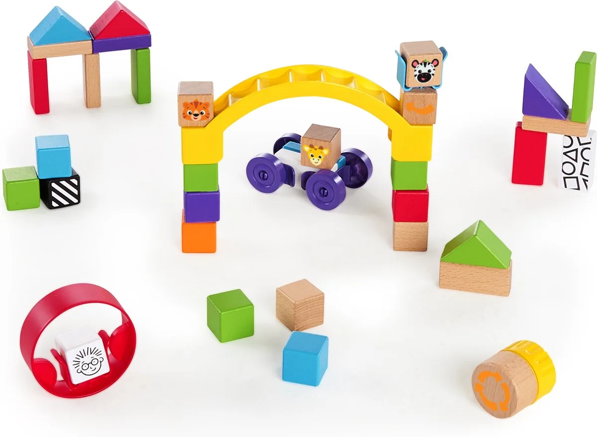 Blokkenset curious creator by Hape in Multicolour – product photo