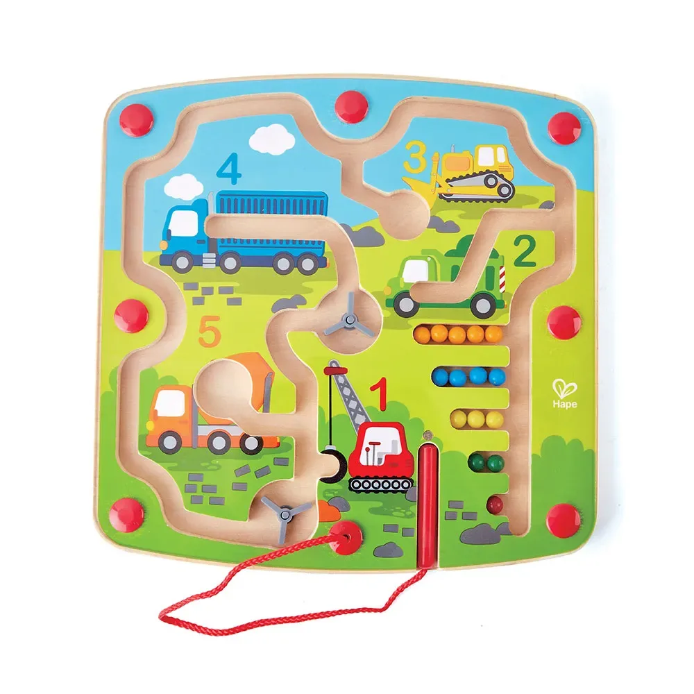 Bau-und Zahlenlabyrinth von Hape – Produktfoto