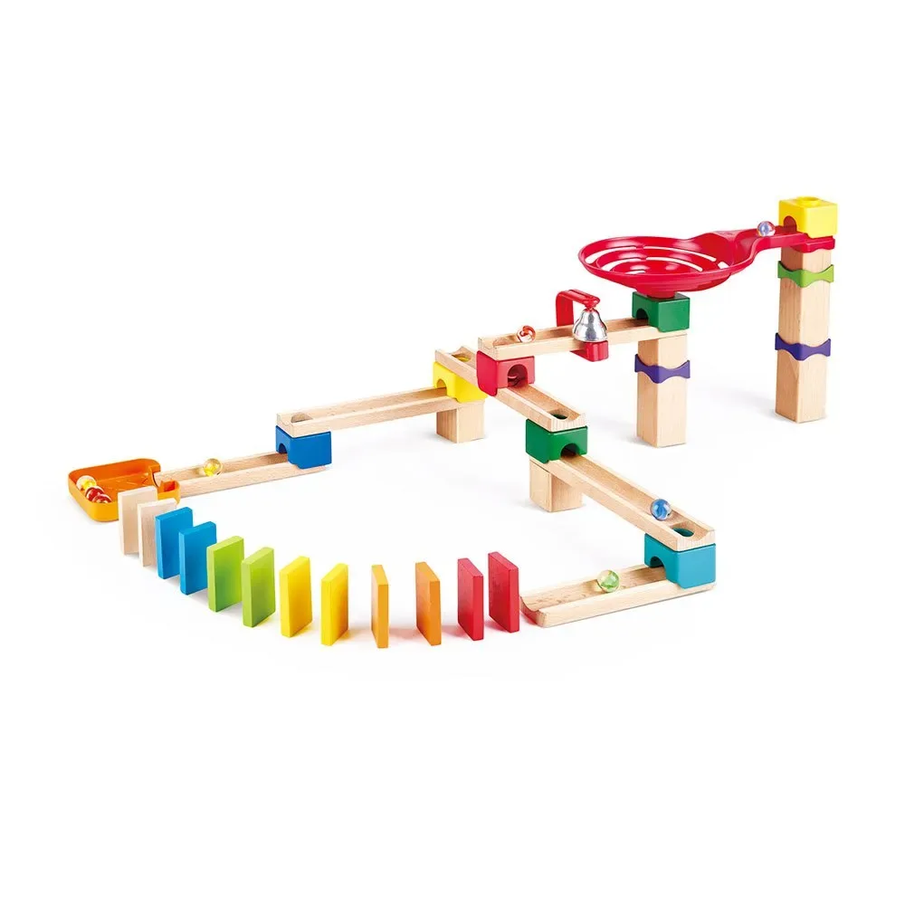 Murmelbahn mit Domino zweispurig von Hape – Produktfoto